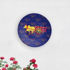 Bail Gaadi Decorative Wall Plate