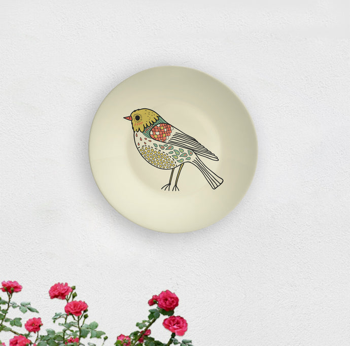 Vinage American Bird Art Decorative Wall Plate