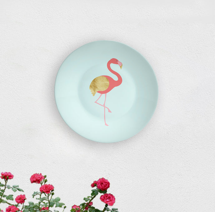 Lakeside Flamingo Decorative Wall Plate