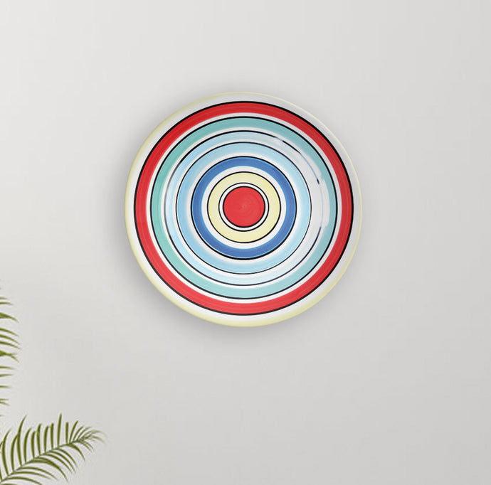 Circle Evil Eye Decorative Wall Plate