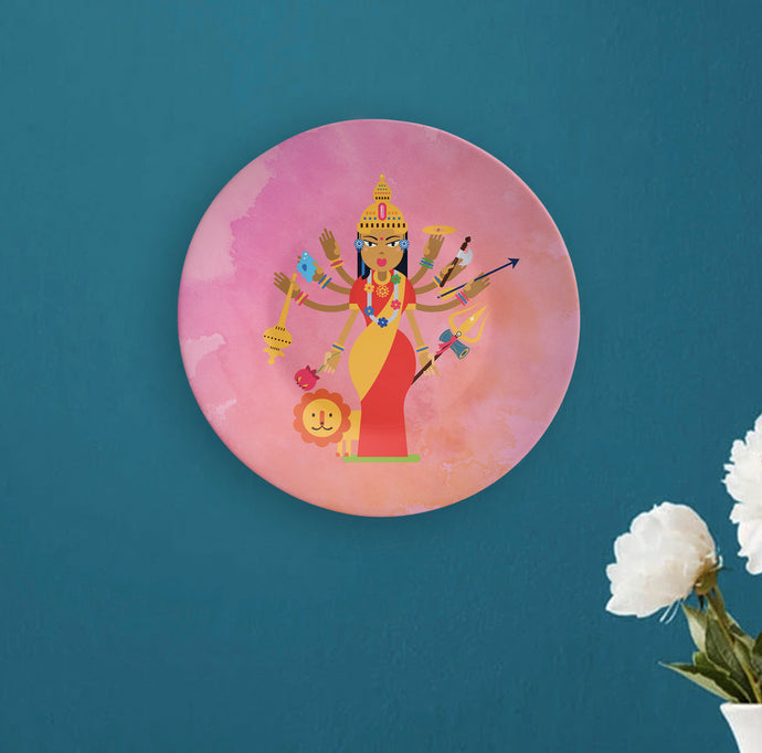 Maa Ambe Decorative Wall Plate