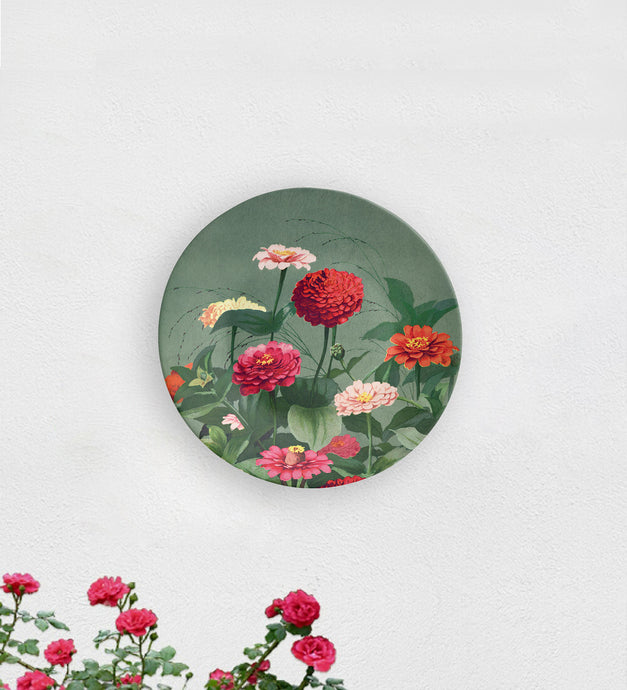 Flowers of the Hour Decorative Wall Plate