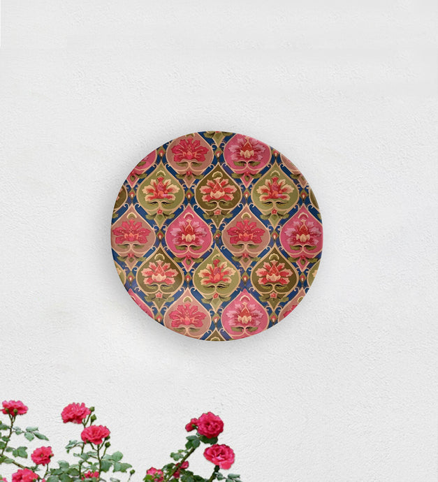 Floral Disguise Decorative Wall Plate