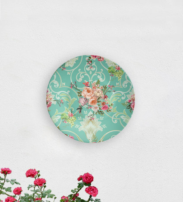 Rose above Abstract Decorative Wall Plate