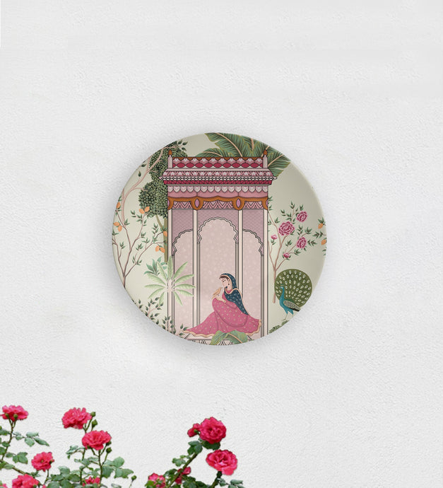 Queen of Hearts Palace Decorative Wall Plate