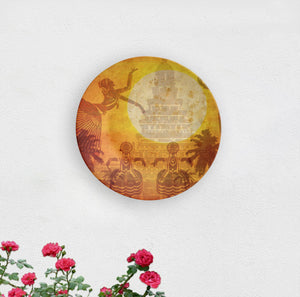 Nitrya Kala Decorative Wall Plate