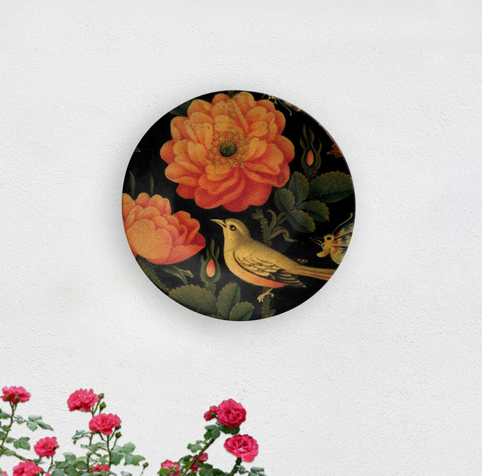 Sparrow's Paradise Decorative Wall Plate